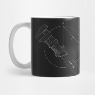 Monkey Wrench Resistance (White Lines) Mug